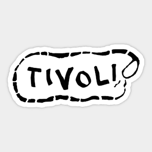 eddie vedder tivoli Sticker